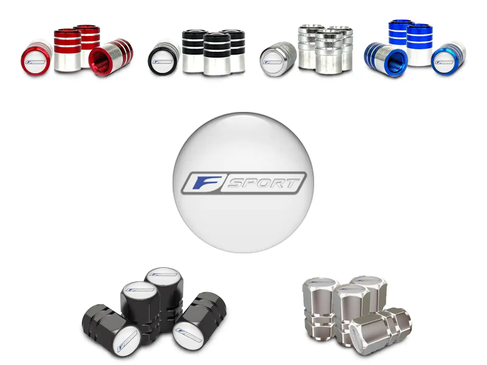 Lexus Capsules De Tige De Valve Vélos Style Minimal